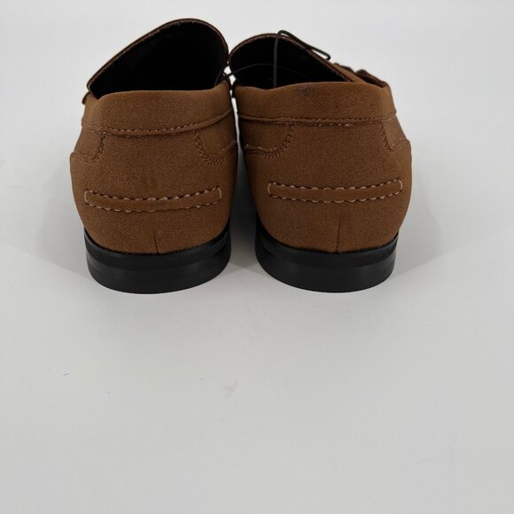 Kenneth Cole Reaction Crespo 2.0 Belt Loafer Size 11.5M Dark Taupe Suede‑Look main image 14